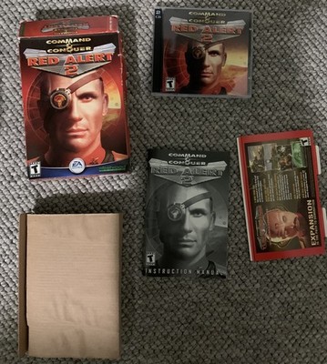 Y2K GAMING - Command & Conquer ''Red Alert 2'' - PC Game (2000) - 2-disc CIB