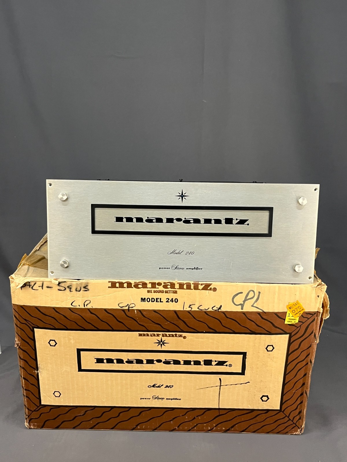 Marantz MODEL 240 vintage audio equipment - eBay listing photo 1