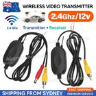 Wireless Rear View Video Transmitter & Receiver for Car Truck Reversing Camera A