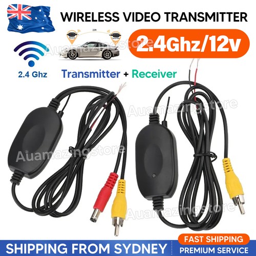 Wireless Rear View Video Transmitter & Receiver for Car Truck Reversing ...