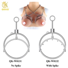 Breast Bondage For BDSM Pleasure Wearable Bra Adjustable Torture Gear Accessorie