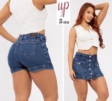 UP BLUE SKIRT/SHORT COLOMBIANOS COLOMBIAN PUSH UP LEVANTA COLA SIZE 3,5, 7