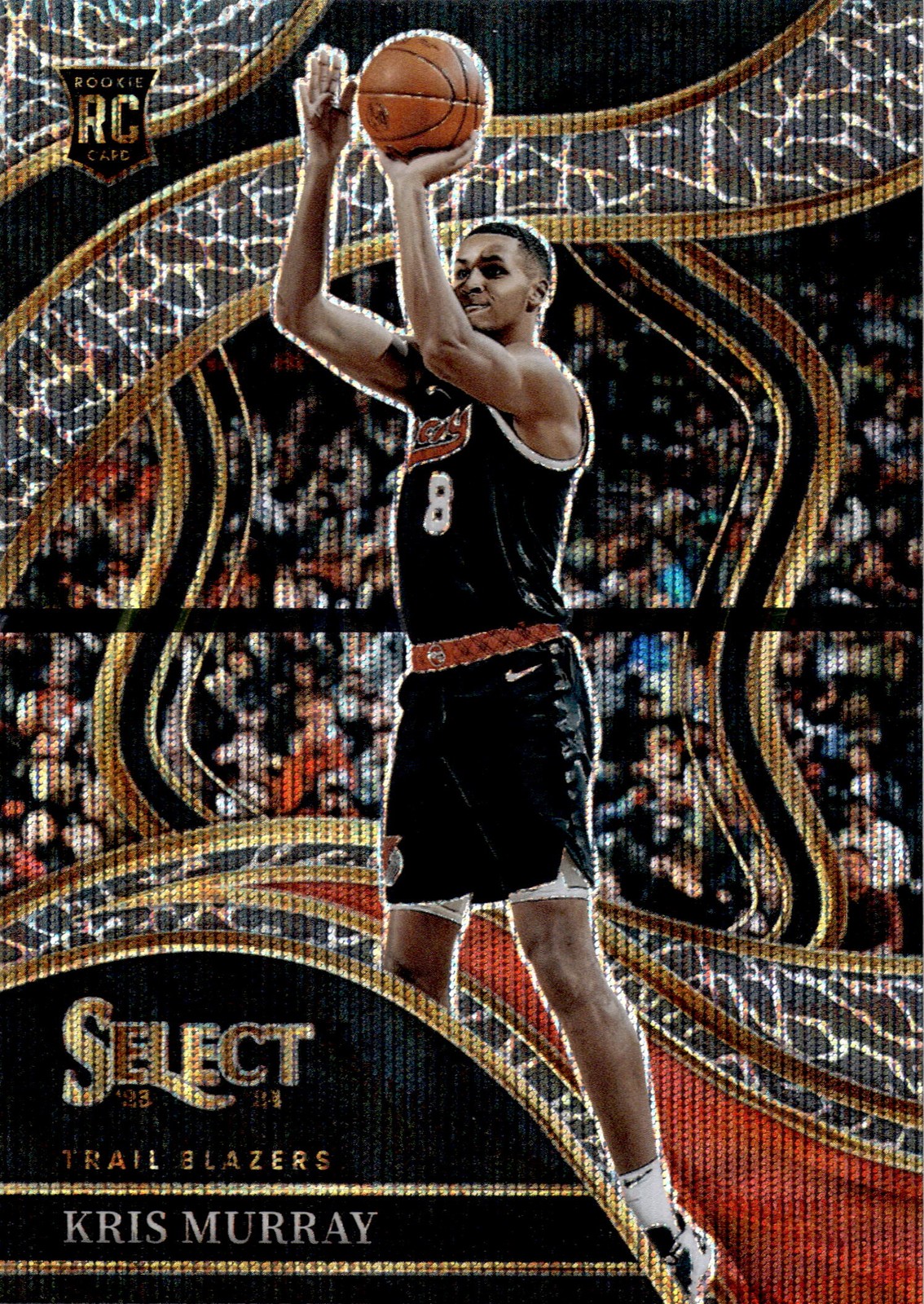 2023-24 Panini Select Kris Murray #277 Elephant Prizms Portland Trail Blazers