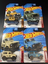 Hot Wheels Lot Land Rover Defender Double Cab and 90 - Dollar General Exclusive