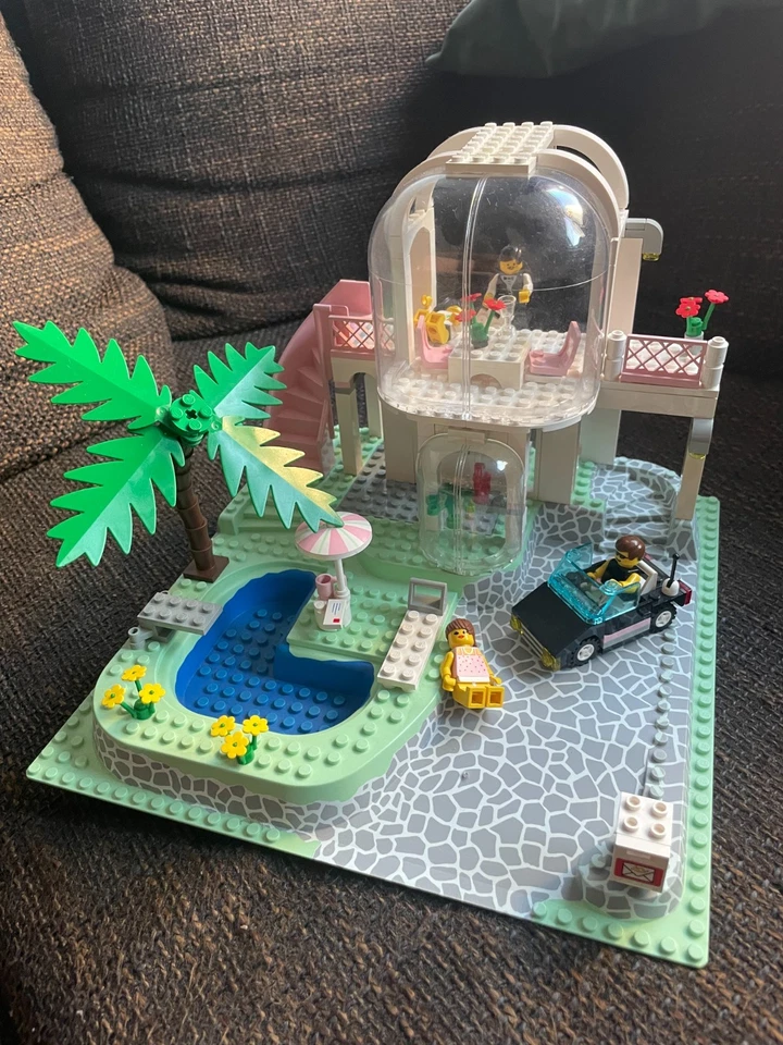 LEGO® System Paradisa 6416 Poolside Paradise Villa komplett mit BA & OVP - Bild 2 von 4