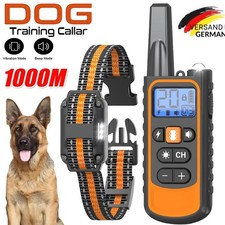 1000M Hund Ausbildung Stromschlag Erziehungshalsband Hunde Vibration Ton e-Shock