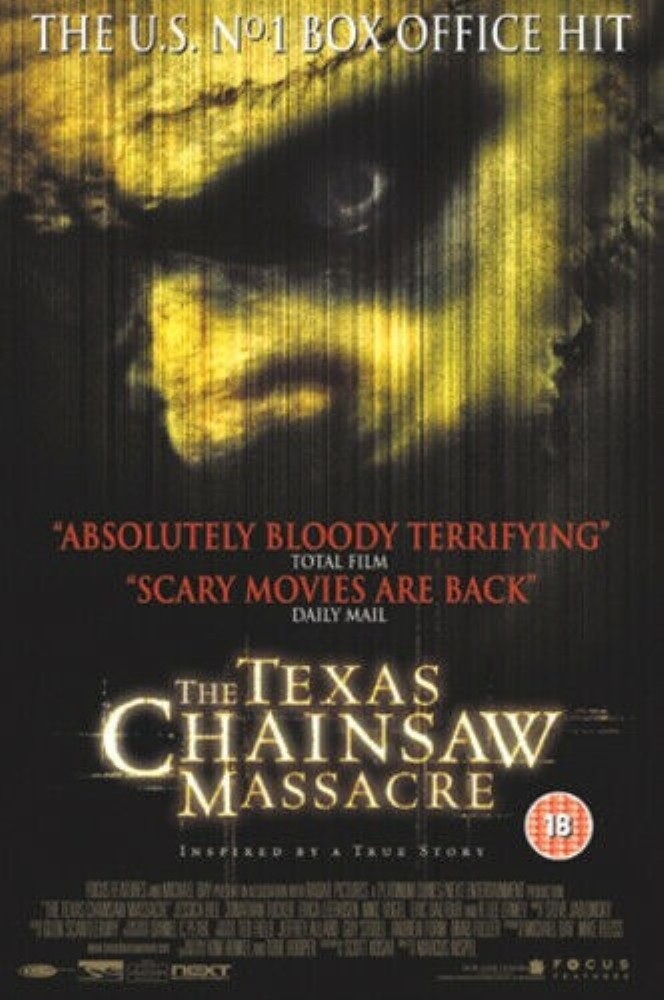 The Texas Chainsaw Massacre DVD FREE SHIPPING