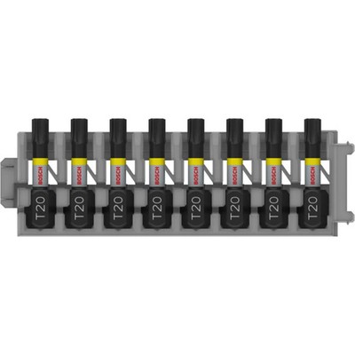Bosch  Schrauberbit Impact Control Insert Bit Pack (8 x T20), 2608522380