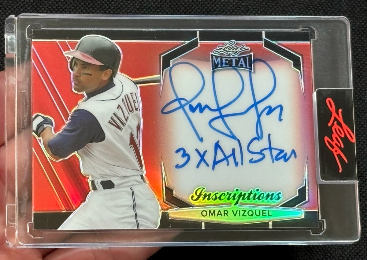 Autograph Omar Vizquel Baseball Cards for sale | eBay