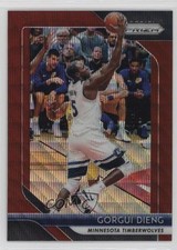 2018-19 Panini Prizm Ruby Wave Prizm Gorgui Dieng #117 d4v