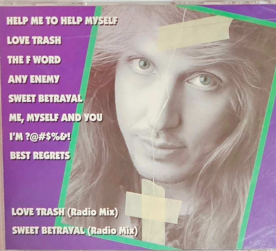 Robert Sweet "Love Trash" CD - Solo Album From Stryper Drummer Rare "Demo" Copy - Image 3 of 3