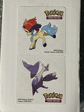 Pokemon Stickers x2
