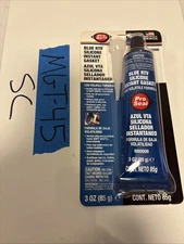 Pro Seal 80006 Blue RTV Silicone Instant Gasket 3 oz Tube High Temp Sealant