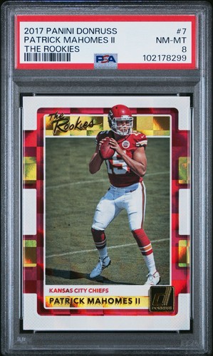2017 Panini Donruss - The Rookies Patrick Mahomes II #7 (RC)