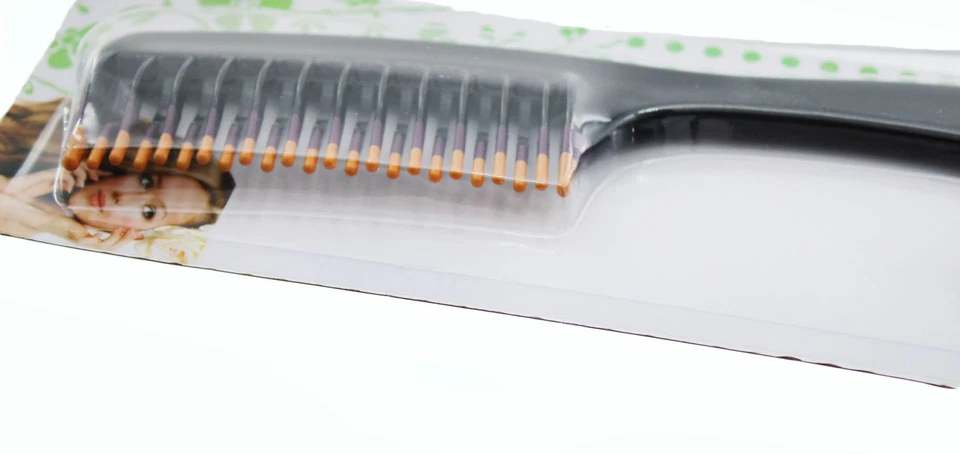 Paquete de 2 peines desenredantes sin marca para cabello normal a grueso Foto 3 de 4