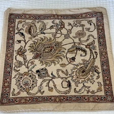 RALPH LAUREN Northern Cape Bedding Tapestry Pair of Euro Pillow Shams