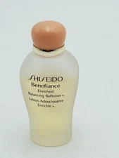 Shiseido Benefiance Enriched Balancing Softener 30ml/1 fl oz New No Box 25% Full