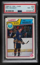 1983-84 O-Pee-Chee Phil Housley #65 PSA 8 HOF 0sc3