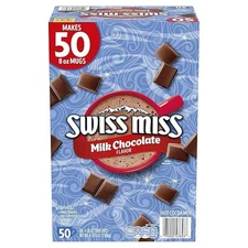Swiss Miss Milk Chocolate Flavor Hot Cocoa Mix, 1.38 oz. 50-Count