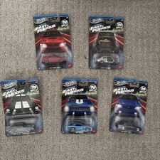 Hot Wheels Silver Series Fast Furious Dream Lineup Complete Set Of 5