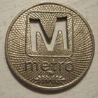 Metro / Metrobus (Washington DC) transit token - DC500AL