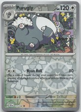purugly pokemon card value TCG: Battle Styles Colorless Slashing Claw (100) Weakness Fighting 2 Resistance None None Retreat Cost Purugly | Pokmon Cards and