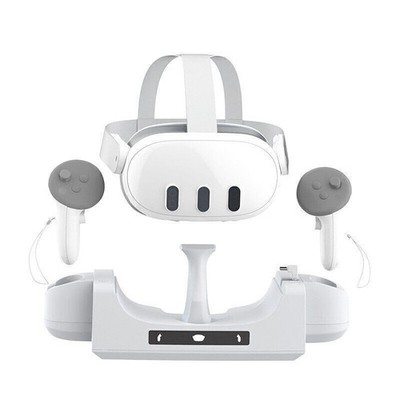 For Oculus Quest 3 VR Headset Controller Charging Dock Wall Mount Charger Stand