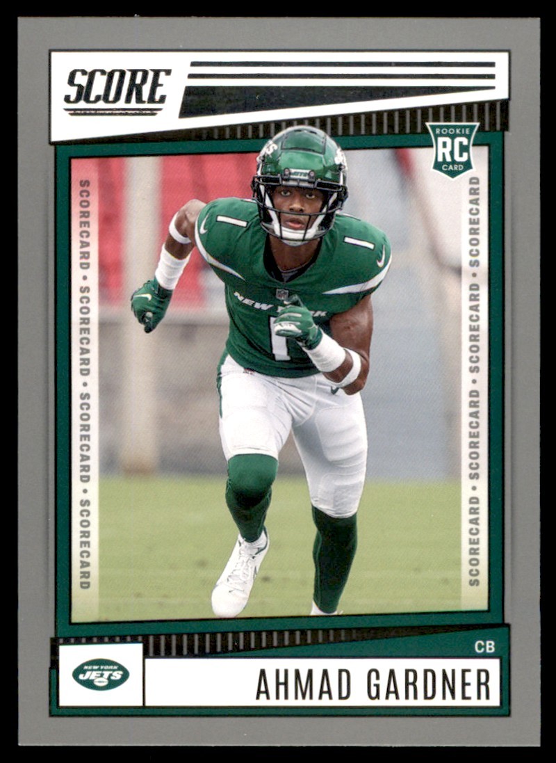 2022 Score Scorecard Ahmad Sauce Gardner RC New York Jets #325