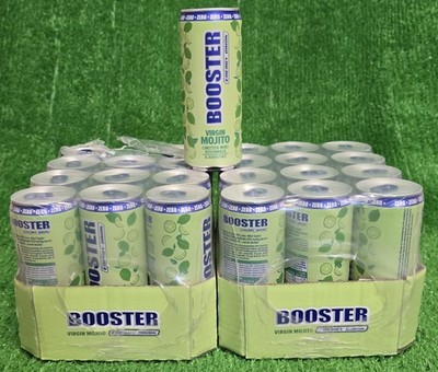 2,89 /L) BOOSTER Energy Drink Virgin Mojito ZERO 24X0,33l  inkl. PFAND Versand0 