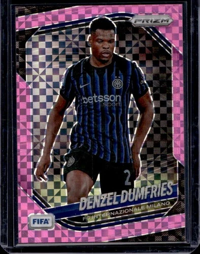 Denzel Dumfries 2025 Panini Prizm Denzel Dumfries Pink