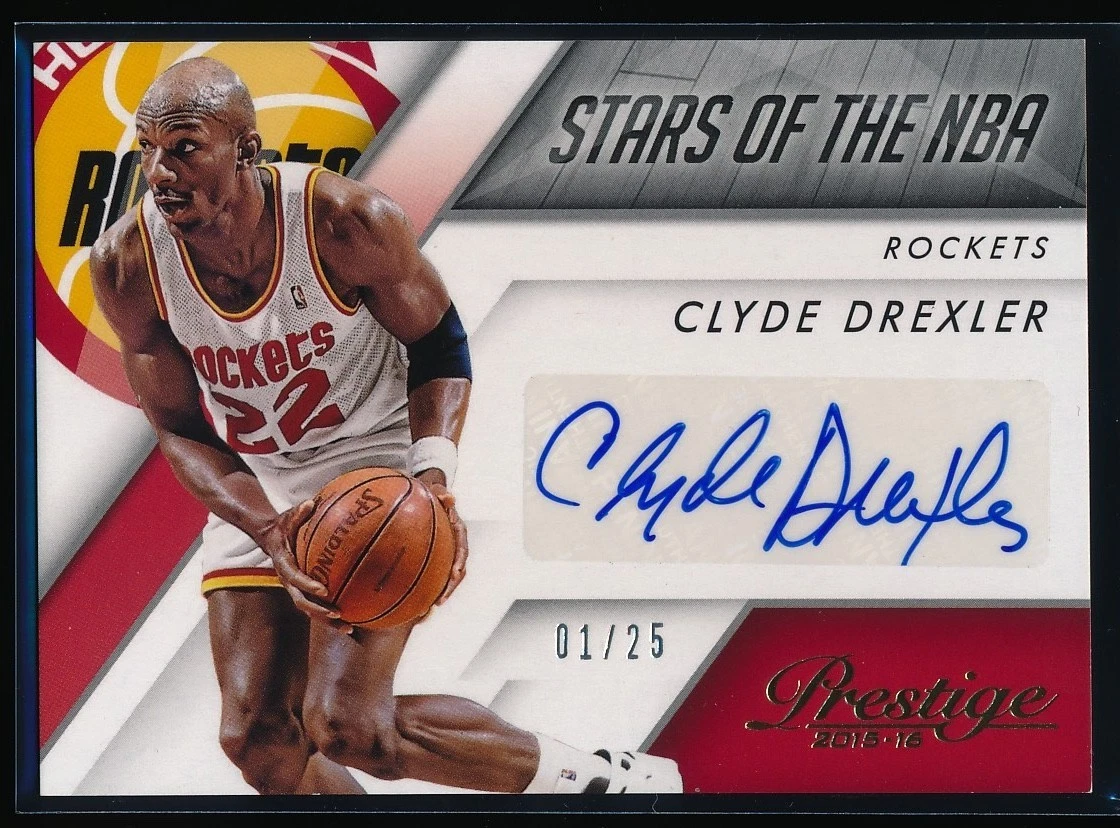 Panini Clyde Drexler Basketball Original Sports Trading Cards for