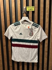 2018 Adidas Mexico Soccer Jersey Youth Size M