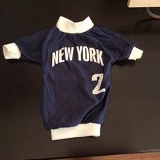 NY NEW YORK YANKEES DOG CAT PREMIUM JERSEY With Bandanna xxs