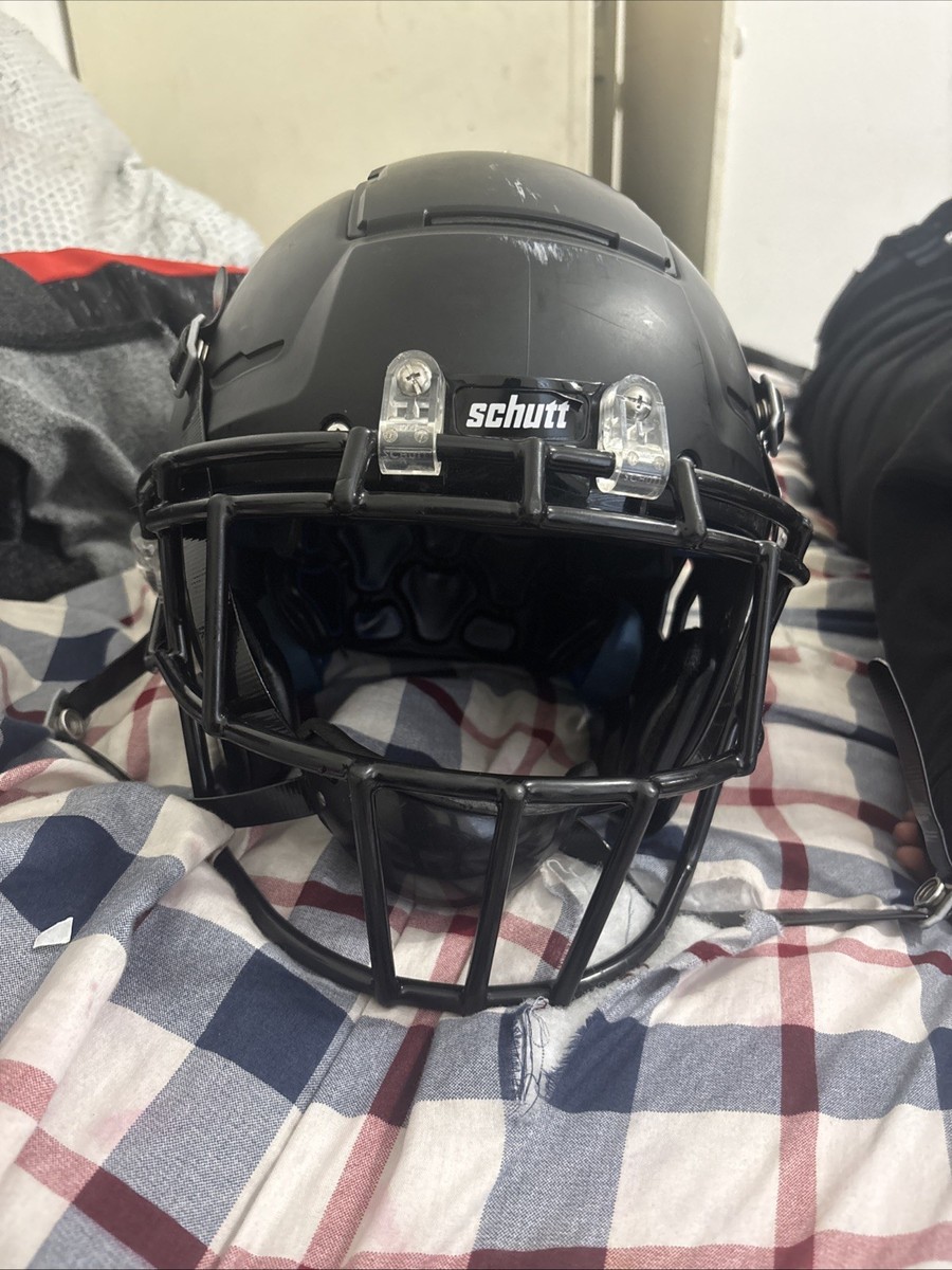 f7 vtd football helmet Schutt Adult with Facemask promoting more of a glancing blow on frontal impacts Schutt F7 VTD Collegiate Football