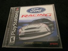 Ford Racing (Sony PlayStation 1 PS1, 2001) Complete w/ Manual TESTED - VG+