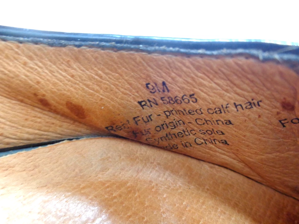 Halogen Marci Women's Calf Hair Heels Cheetah Print Mary Jane Pump Brown Size 9M - Image 4 of 4