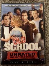 Old School (DVD, 2003, Full Frame Unrated Version)