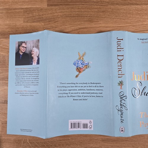 Shakespeare: The Man Who Pays The Rent by Judi Dench. Signed Hardback Book - Foto 14 di 18