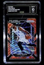 2016 Panini Prizm #5 Jahlil Okafor 17/25 Orange Wave Go Hard or Go Home GMA 10