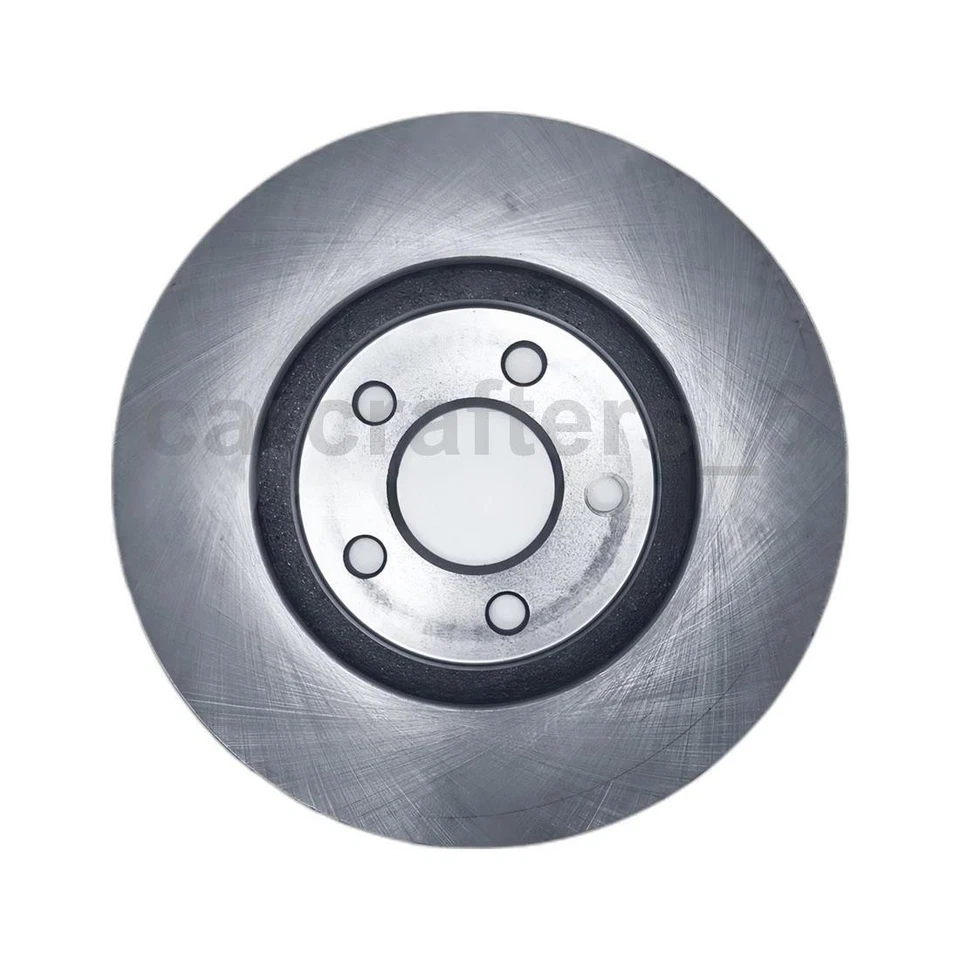 Kit de pastillas de freno delanteras de rotores de freno de disco OE para Chrysler Daytona 1991 3,0 L Foto 3 de 4