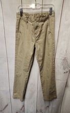 Old Navy Boy's Size 12 Beige Pants Slim Straight