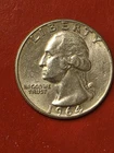 1964 P 90% SILVER WASHINGTON QUARTER.   HIGH  GRADE  CIRCULATED  SILVER COIN