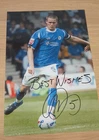 Superb Hand Signed Paddy McCarthy Leicester City 12x8" Photo