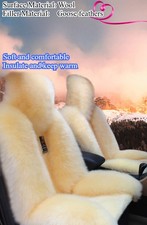 Comfortable Warm Woolgoose Down Car Seat Cover Winter Plush Car Seat Cover