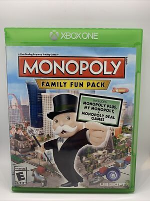Monopoly Family Fun Pack (Microsoft Xbox One, 2014)