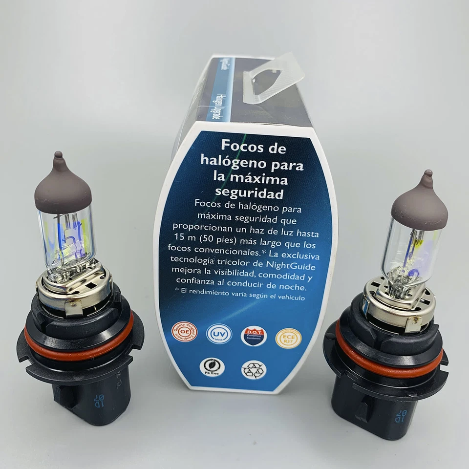 Bombilla de faro PHILIPS 9007NGS2 NIGHTGUIDE para Acura Buick Cadillac GMC Honda Foto 3 de 4
