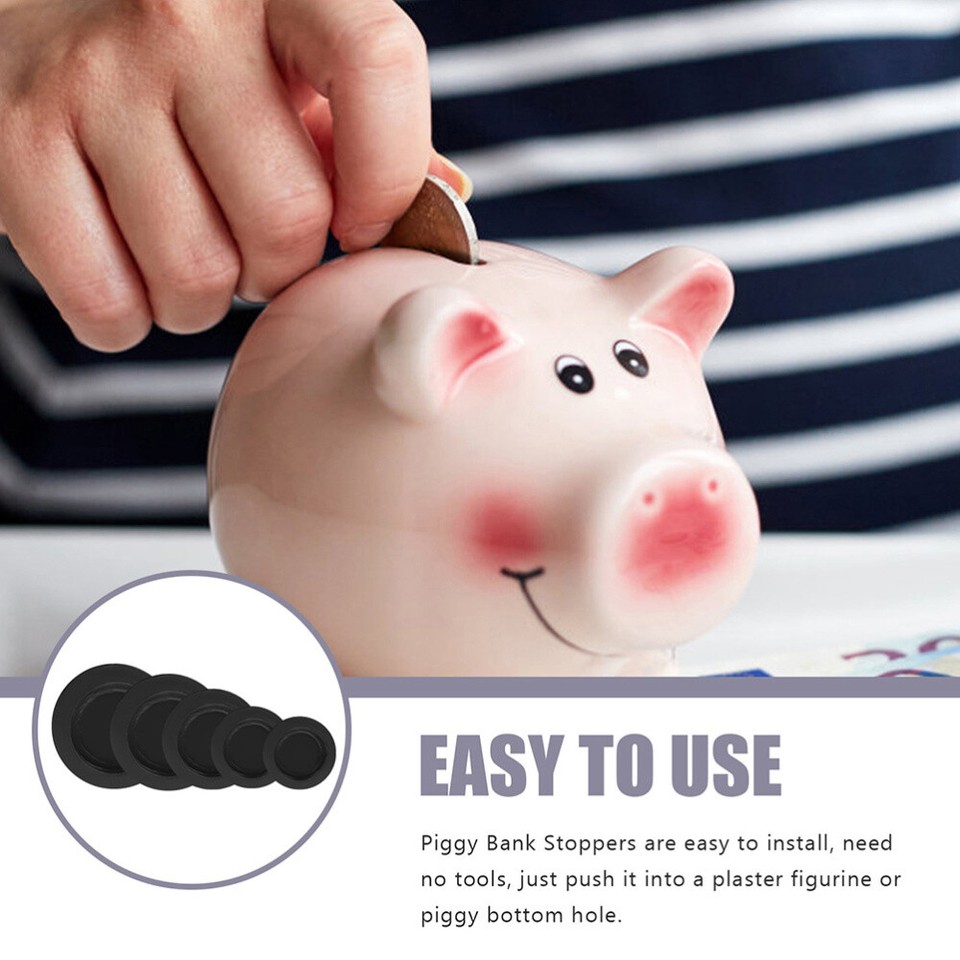 30 Pcs Piggy Bank Stoppers Assorted Sizes Plugs for Replacement eBay
