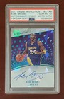 2017 Panini Revolution Kobe Bryant Lakers PSA 10 PSA/DNA Autograph Cubic Card