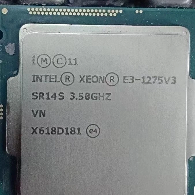 intel Xeon 22nm E3-1285v3 1275v3 1276v3 1246v3 1245v3 1226v3 1225v3 LGA1150 CPU - Image 2 of 4