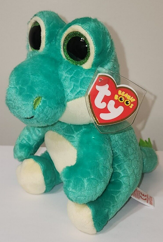 Ty Beanie Boos 2025 - ERNIE the Alligator / Crocodile 6